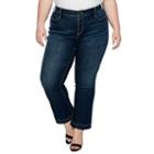 A.n.a Raw-edge Cropped Flare Jeans - Plus