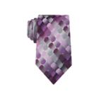 Van Heusen Optical Geo Silk Tie - Extra Long