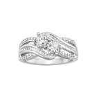 Two Forever&trade; 1/2 Ct. T.w. Diamond 10k White Gold Engagement Ring