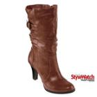 A.n.a Absolute High Heel Slouch Womens Boots