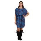 24/7 Comfort Apparel Amalia Butterfly Dress - Plus