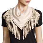 Mixit Faux Suede Triangle Neck Scarf