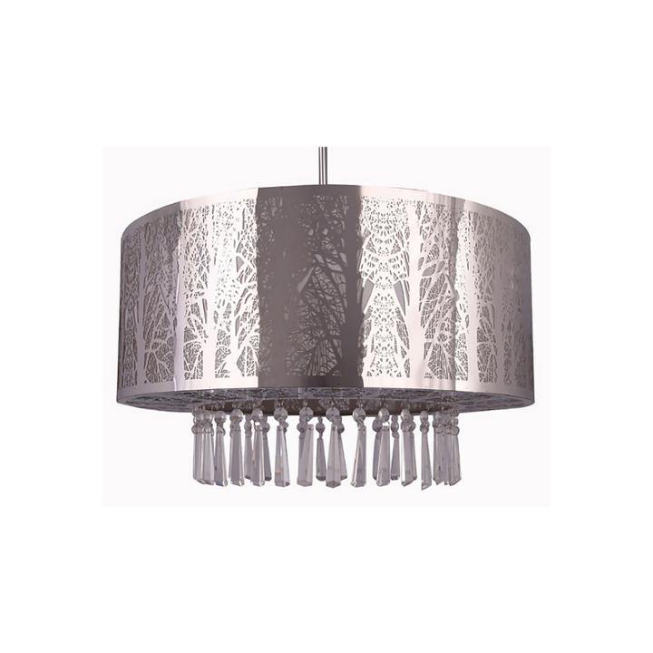 Whisper 3-light Chrome Chandelier