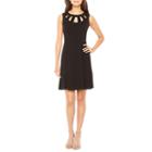 Alyx Sleeveless Fit & Flare Woven Cut Outs Dress