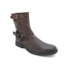 Robert Wayne Easton Mens Leather Harness Boots