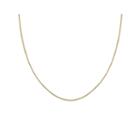 Gold Over Sterling Silver 18 015 Gauge Box Chain