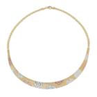 Made In Italy Womens 18 Inch 14k Sterling Silver Gold Over Silver Link Necklace
