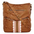 T-shirt & Jeans&trade; Washed Embroidered Crossbody Bag