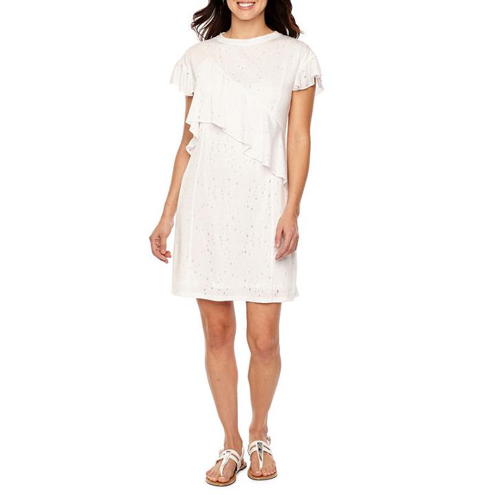 Vivi By Violet Weekend Short Sleeve Shift Dress