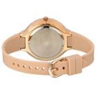 Laura Ashley Womens Rose Goldtone Strap Watch-la31031rg