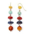 Aris By Treska Multicolor Silver-tone Chunky Bracelet