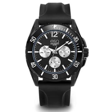 Esq Mens Black Strap Watch-37esq024401a