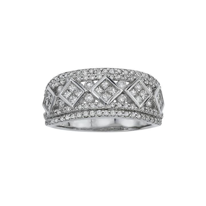 Limited Quantities 1 1/4 Ct. T.w. Diamond 14k White Gold Ring
