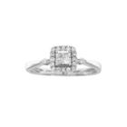 Ct. T.w. Princess Diamond Promise Ring