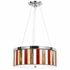 Wooten Heights 47 Tiffany Pendant In Chrome