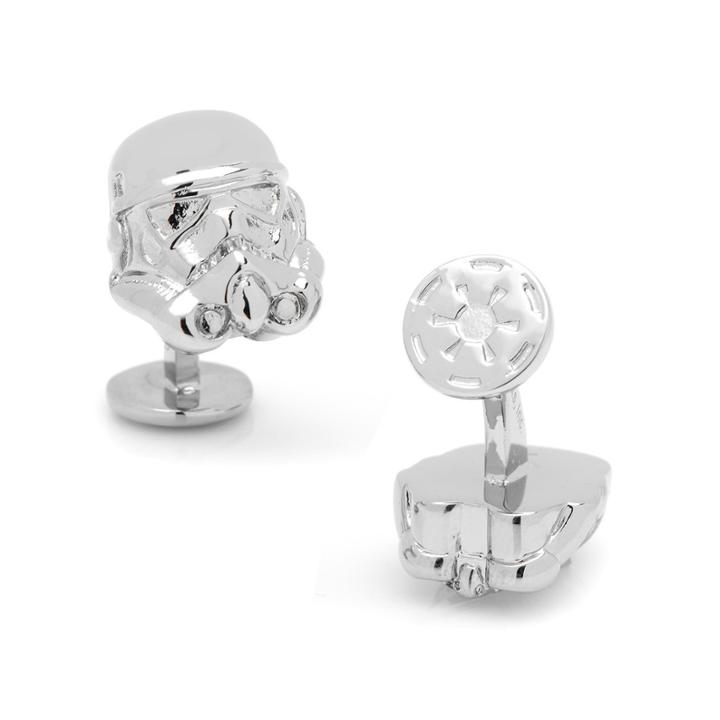 Star Wars 3d Storm Trooper Cuff Links