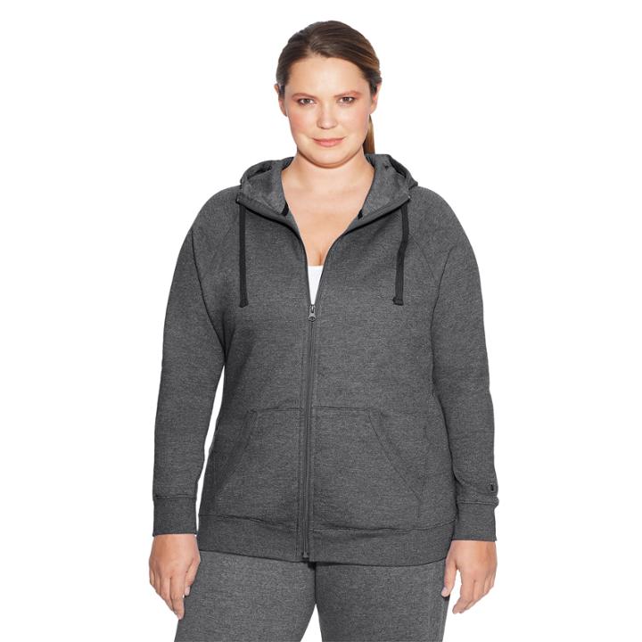 Champion Long Sleeve Knit Hoodie Plus