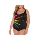 St. John's Bay One Piece Swimsuit Plus