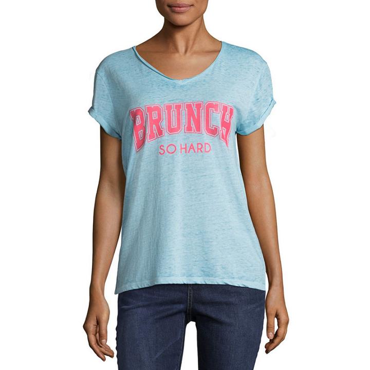 Short Sleeve Brunch So Hard Graphic T-shirt