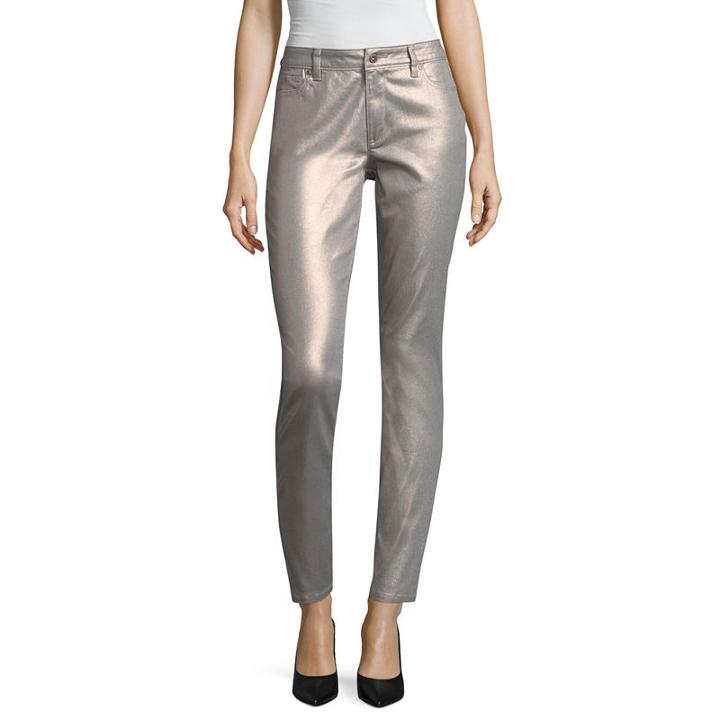 Liz Claiborne Skinny Fit Slim Pants - Tall