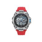 Armitron Mens Red Strap Watch-20/5242red