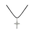 1928 Religious Jewelry Womens Clear Choker Necklace