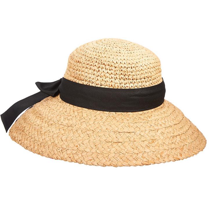 Scala Big Brim Cloche Hat