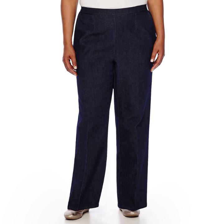 Alfred Dunner All Aboard Pull-on Pants - Plus