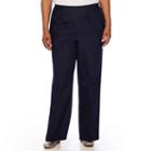 Alfred Dunner All Aboard Pull-on Pants - Plus
