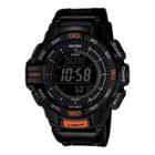 Casio Pro Trek Tough Solar Triple Sensor Mens Aviator-style Watch Prg270b-1cr