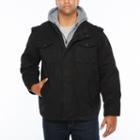 Levi's Cotton Sherpa Lined Hooded Trucker Jacket- Big And Tall
