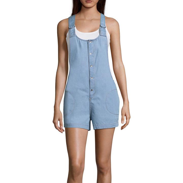 Arizona Az Shortall Rack 8 Chambray Bermuda Shorts-juniors