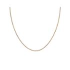 Gold Over Sterling Silver 18 Rope Chain