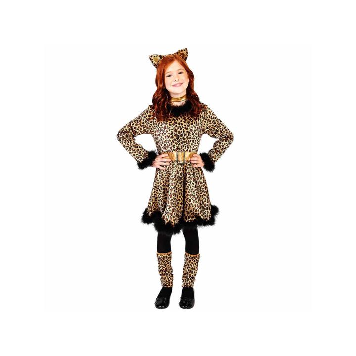 Leopard Dress 4-pc. Dress Up Costume