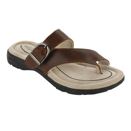 Eastland Tahiti Leather Flat Sandals