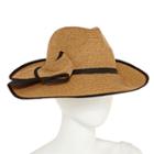 Scala Colorblock Panama Hat
