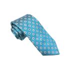 Stafford Marco Bay Shiny Neat Silk Tie - Slim