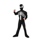 Black Spiderman Muscle Chest Child Costume
