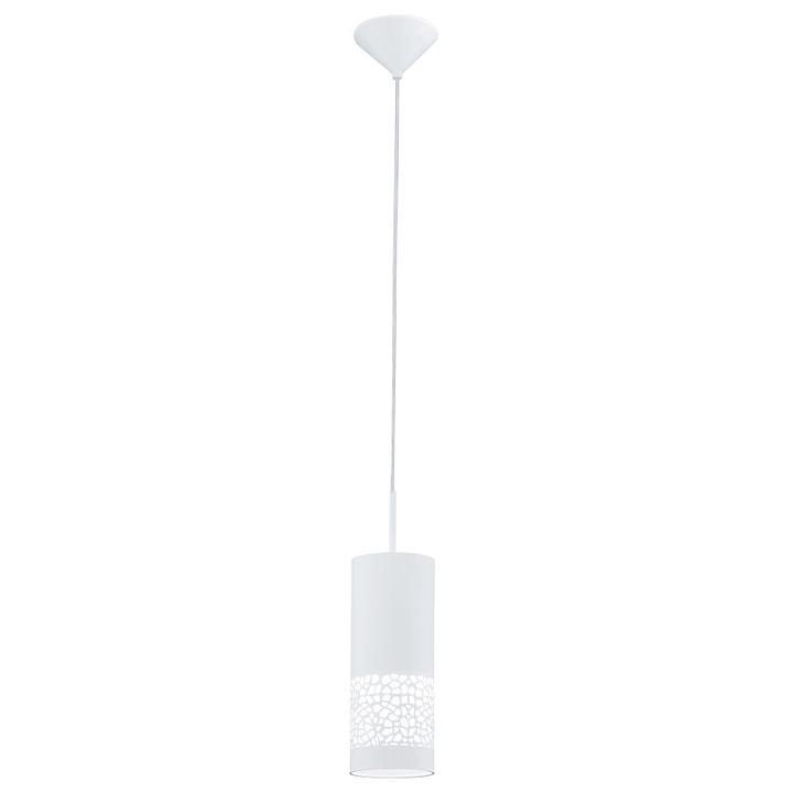 Eglo Carmelia 1-light 5 Inch White Mini Pendant Ceiling Light