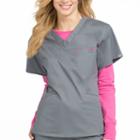 Med Couture Signature Classic V-neck Scrub Top - Plus