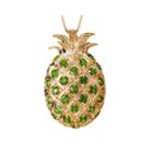 Limited Quantities Genuine Chrome Diopside Pineapple Pendant Necklace