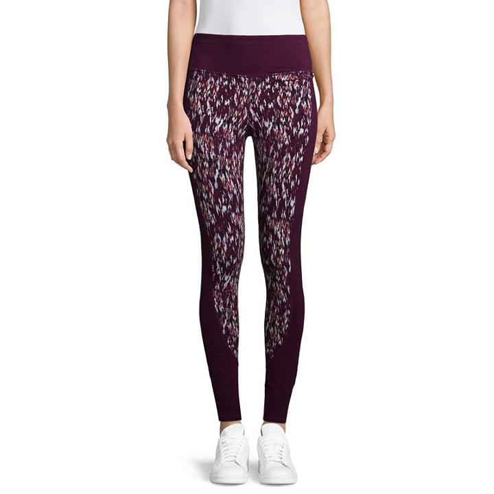 St. John's Bay Active Jersey Leggings-petite