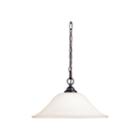 Filament Design 1-light Dark Chocolate Bronze Pendant Hanging Dome