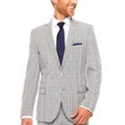 Nick Graham Black White Plaid 2-pc. Suit Sets-slim