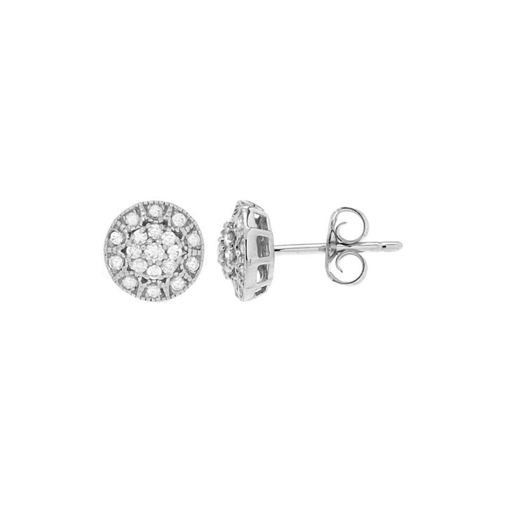 Diamond Blossom 1/4 Ct. T.w. Round White Diamond 10k Gold Stud Earrings