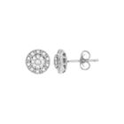 Diamond Blossom 1/4 Ct. T.w. Round White Diamond 10k Gold Stud Earrings