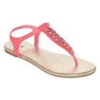 Mixit&trade; Jewel Embellished T-strap Sandals