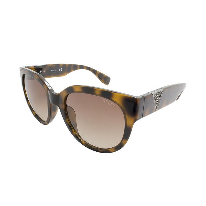 Guess Sunglasses 7439 / Frame: Dark Havana Lens: Brown
