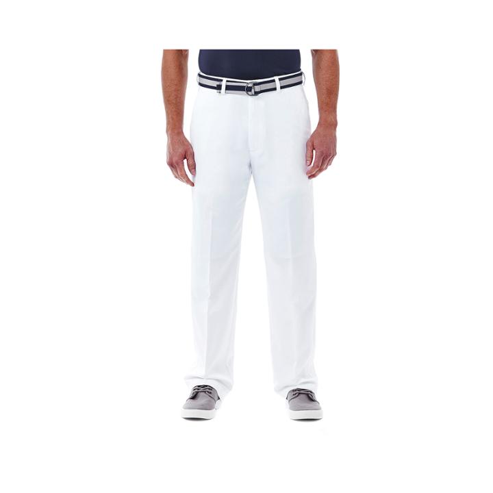 Haggar Cool 18 Flat-front Pants