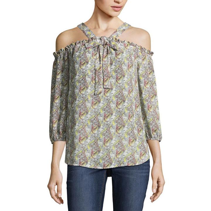 Belle + Sky Bow Top With Straps